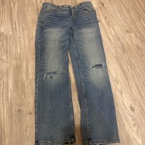 Cat & Jack Blue Ripped Boyfriend Jeans